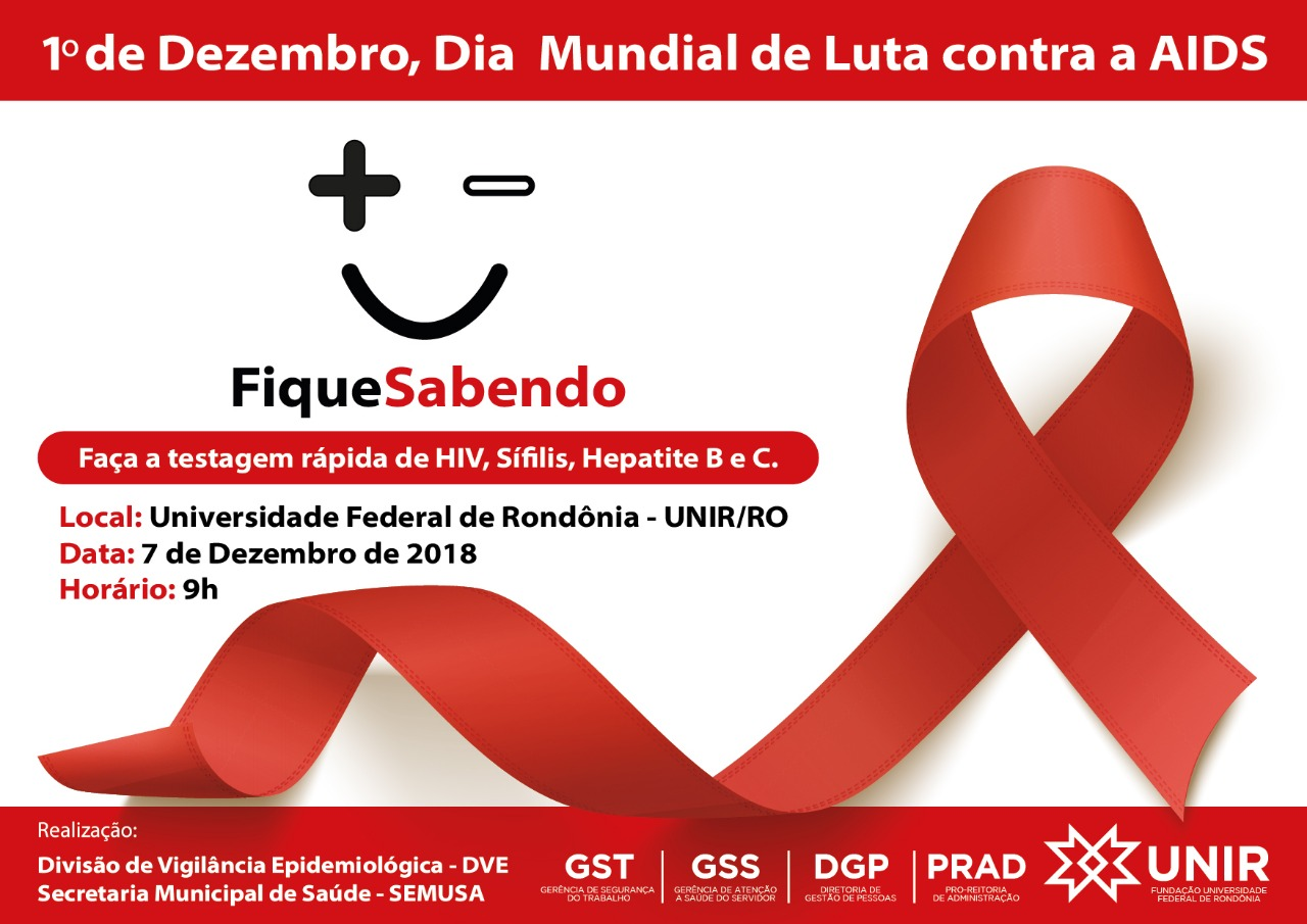 Luta contra AIDS - DGP 07.12.18